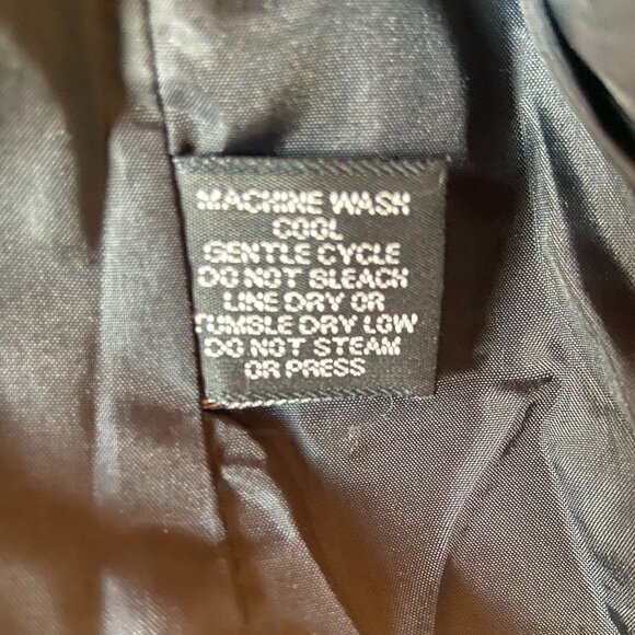 ❄️❄️ VTG Forecaster Sport Fleece Jacket Black Mid Length Women's Size Medium - Picture 4 of 4